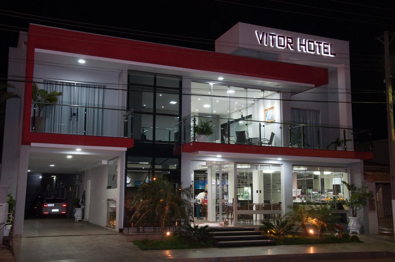 Vitor Hotel Chapadao do Ceu Esterno foto